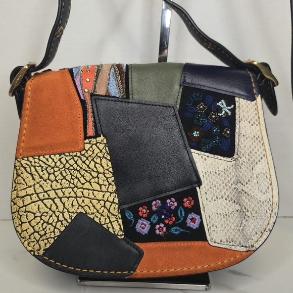 Coach Patchwork Saddle Bag Coach 1941 SD-20115 RARE LIMITED EDITION - Picture 12 of 13